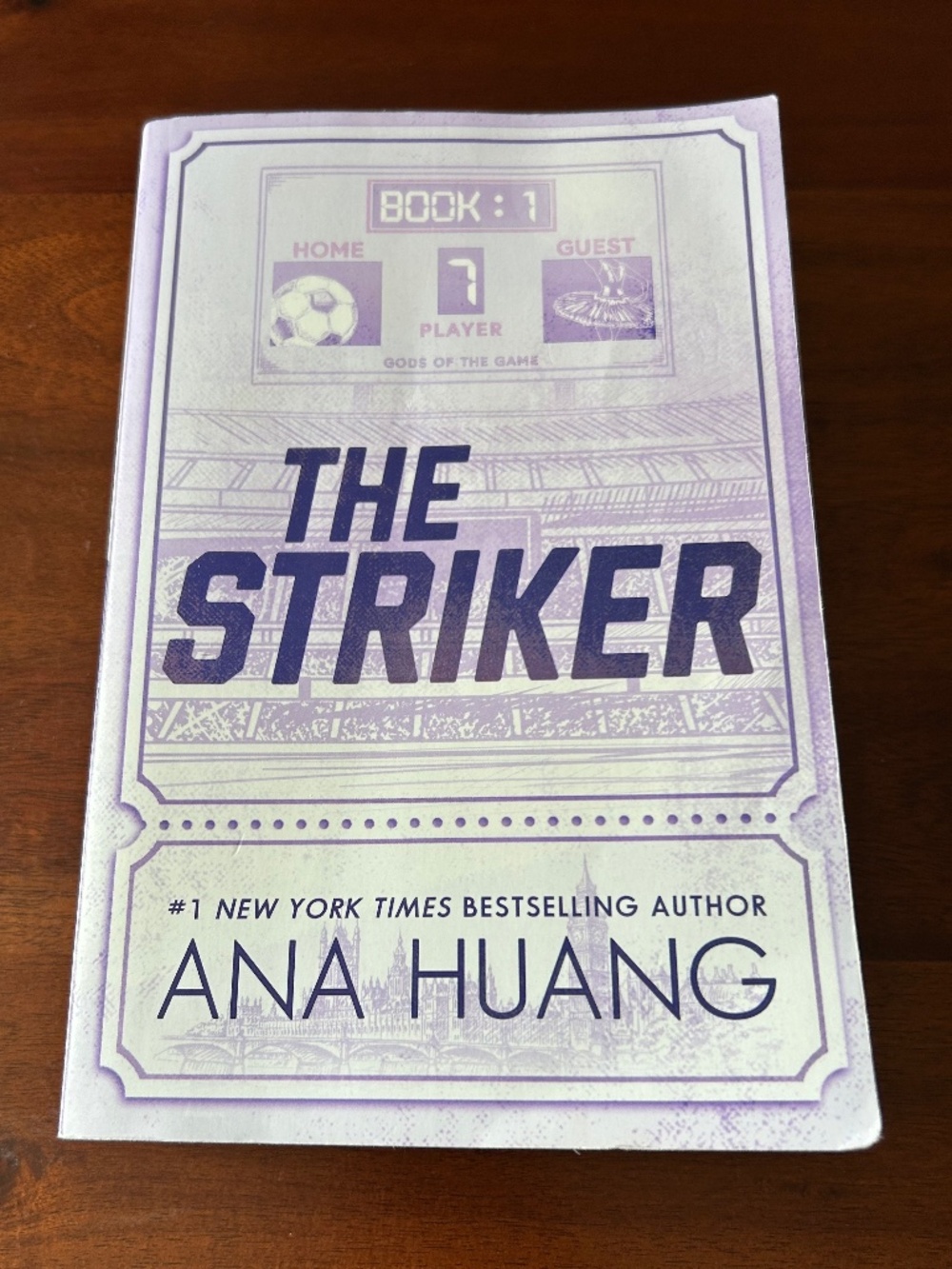 The Striker by Ana Huang (Gods of the Game, Book 1) โ Paperback